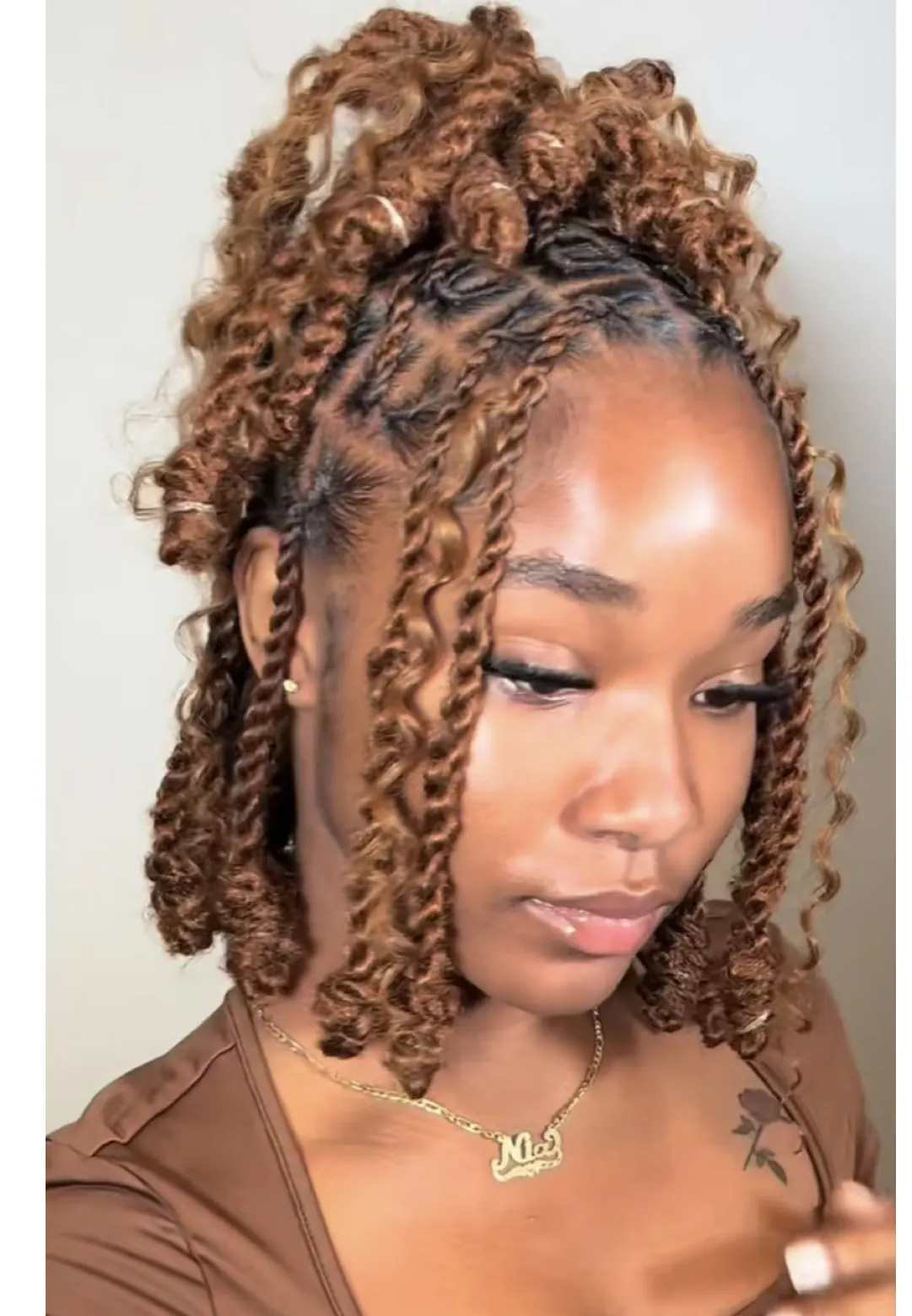 Vanilles avec boucles